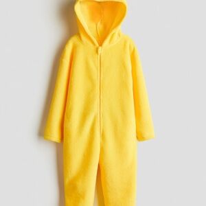 H&M Pokemon Pikachu Yellow Hooded Onesie
